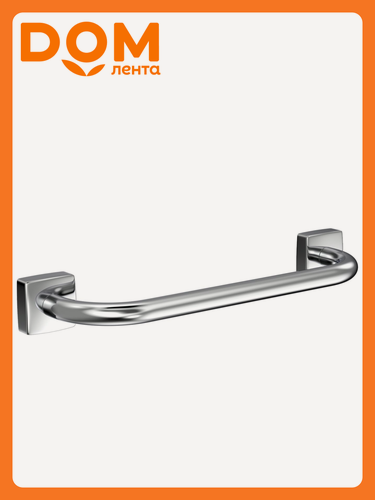 Изображение товара Поручень для ванны Fora "Keiz", металл, серебристый, хромированный, 33 см