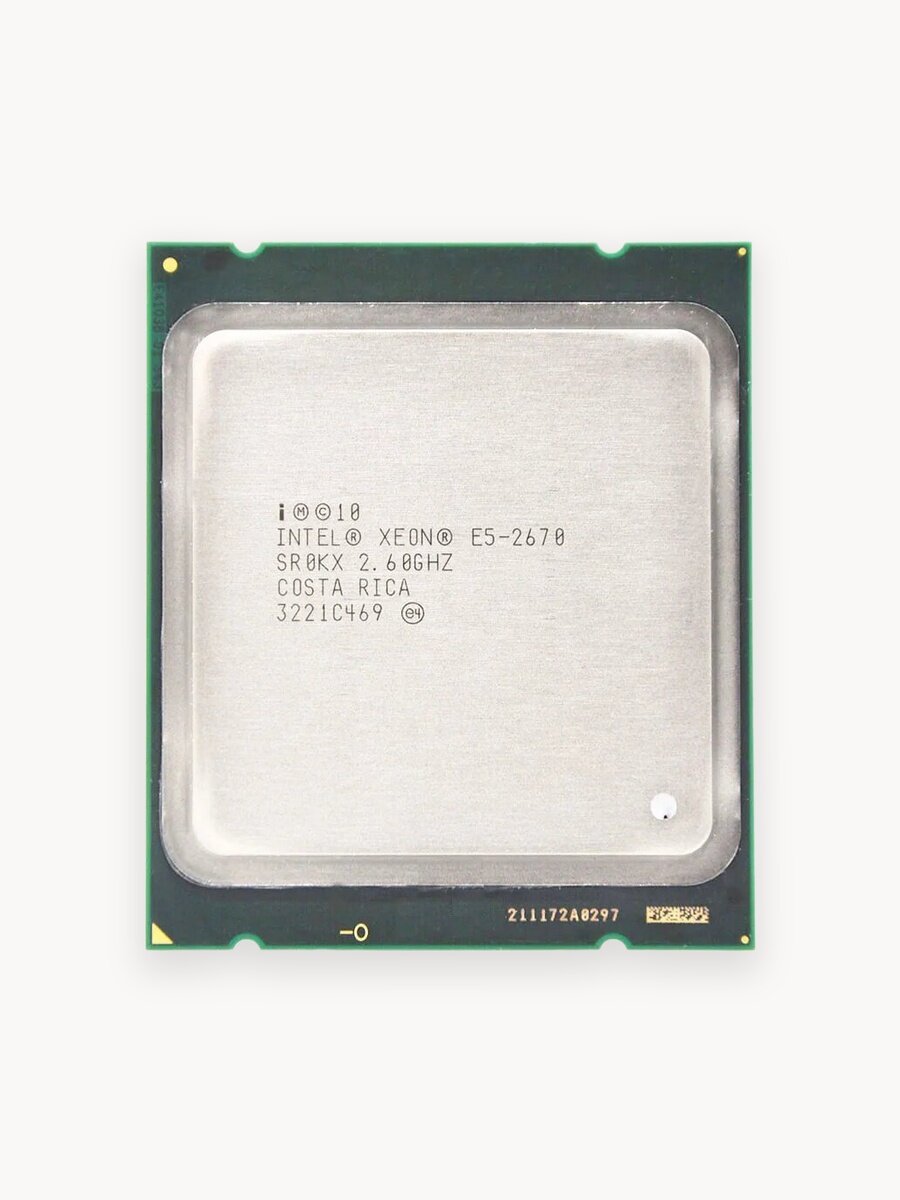 Процессор Intel Xeon E5-2670 v1 Sandy Bridge-EP (2600MHz, LGA2011, L3 20480Kb), SR0KX, oem