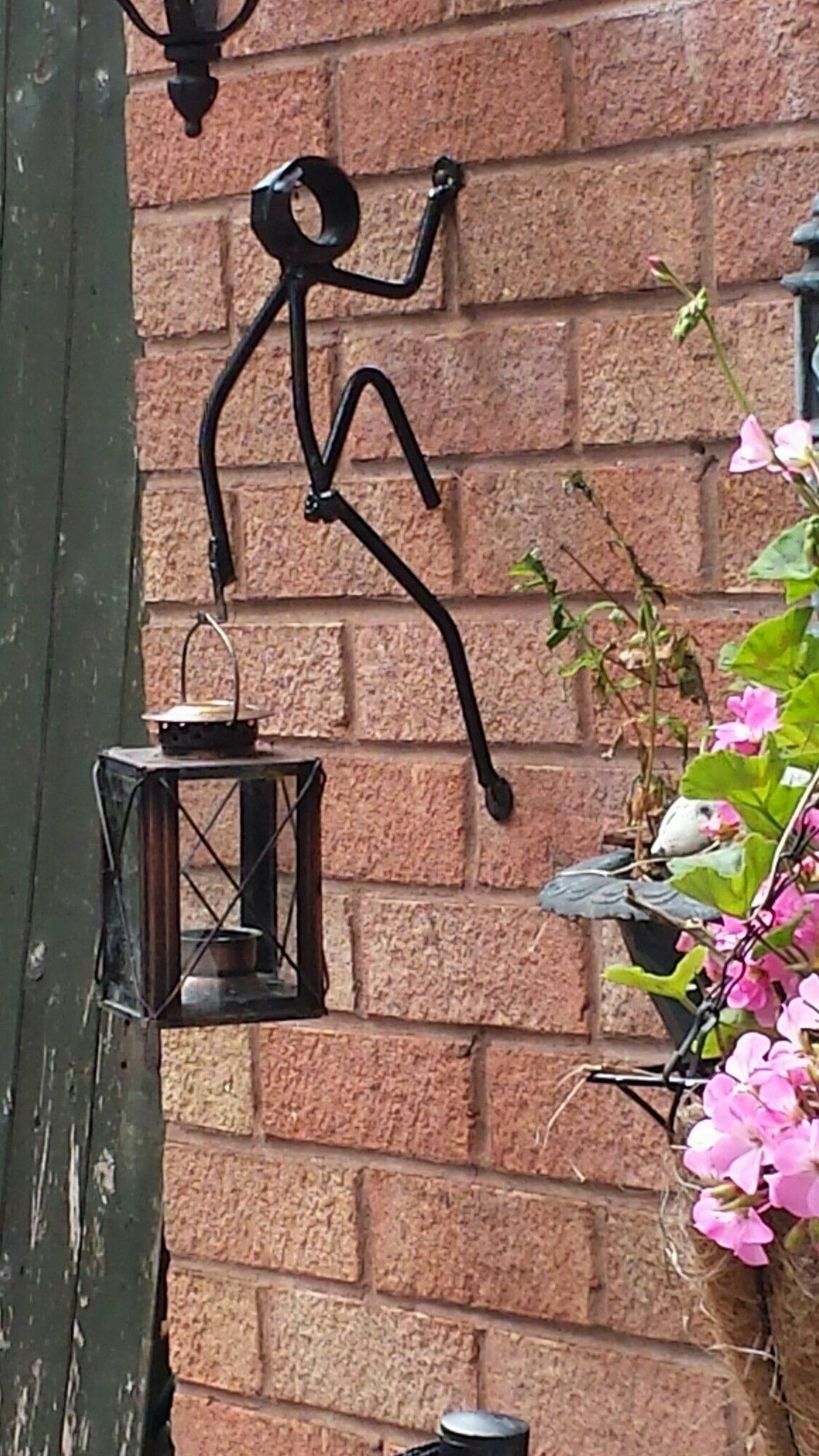 Кронштейн настенный для кашпо фонарика держатель