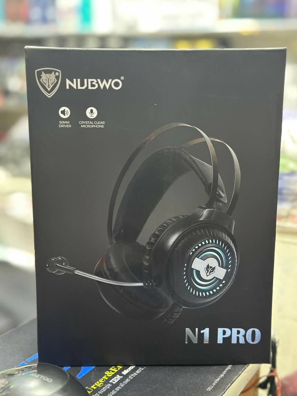 Наушники игровые N1 PRO, шумоподавление, с микрофоном, для ПК, PlayStation 4/5, Xbox One