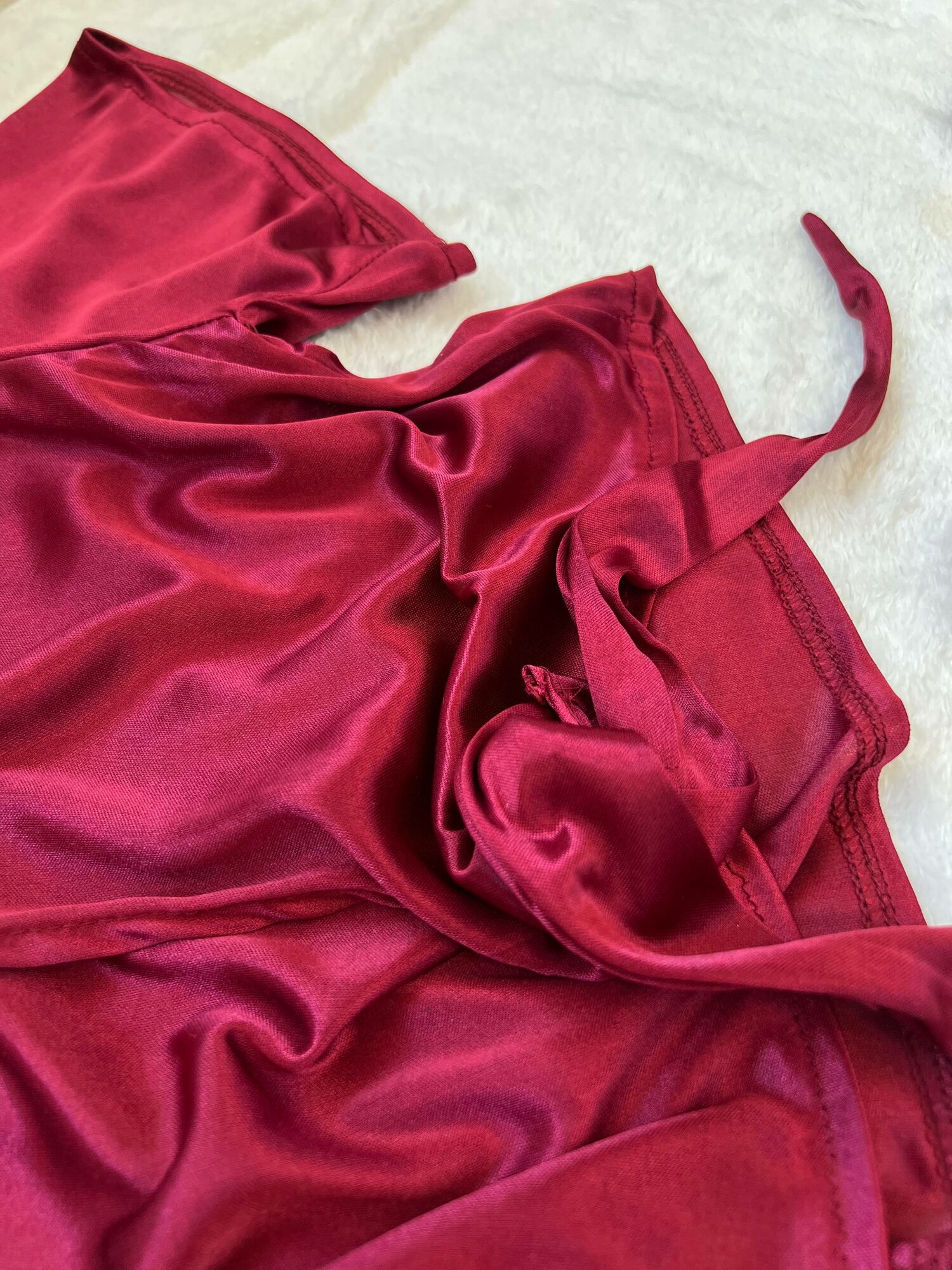 Сорочка , размер L, красный — фото 1