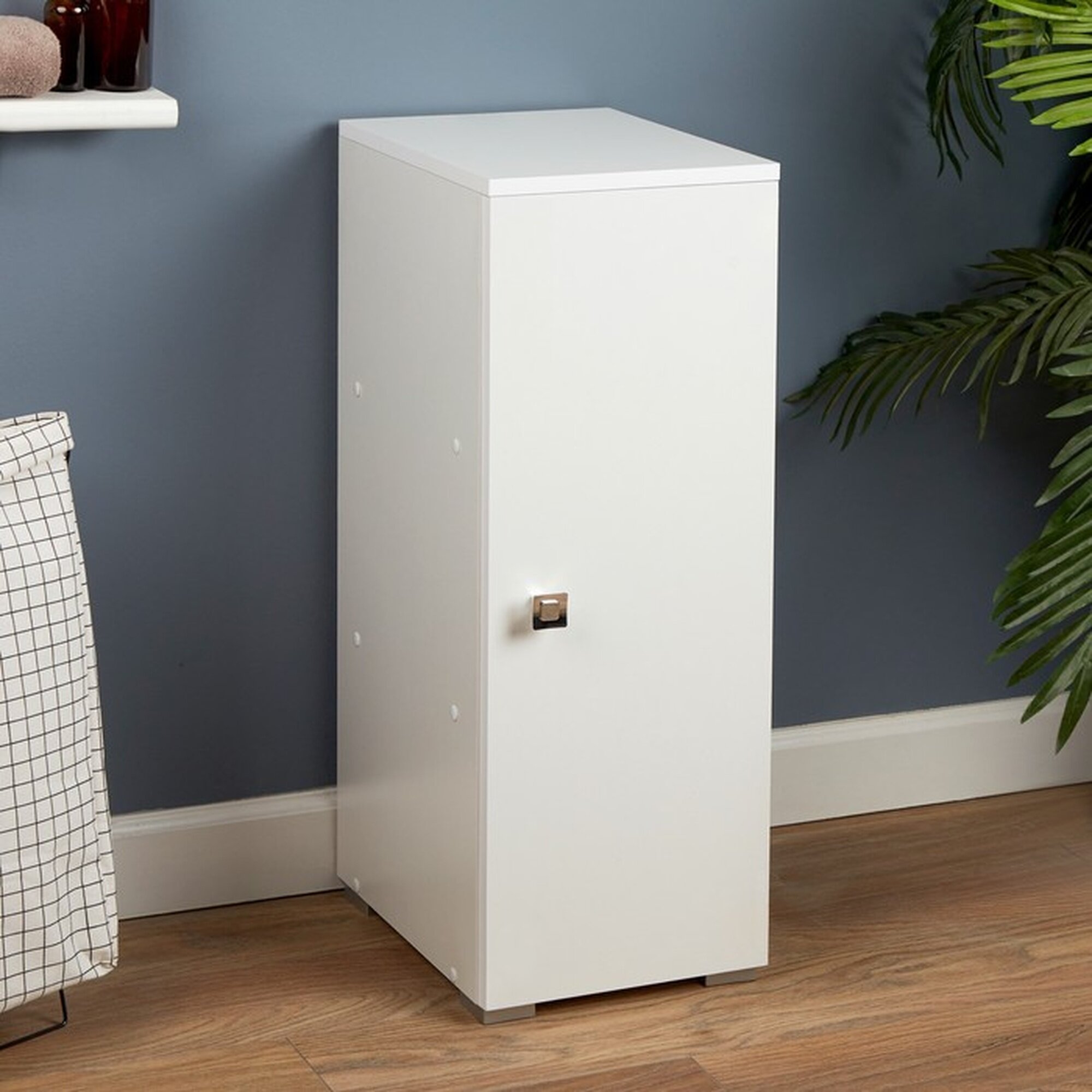 Тумба для ванной Сима-ленд "Кварта 30" ЛДСП 836x30x35 см белый