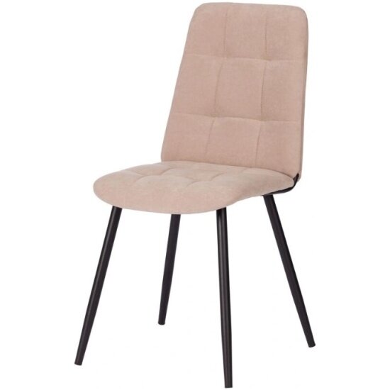 Стул Комус Мебель Felicita велюр, 47х54х86, бежевый