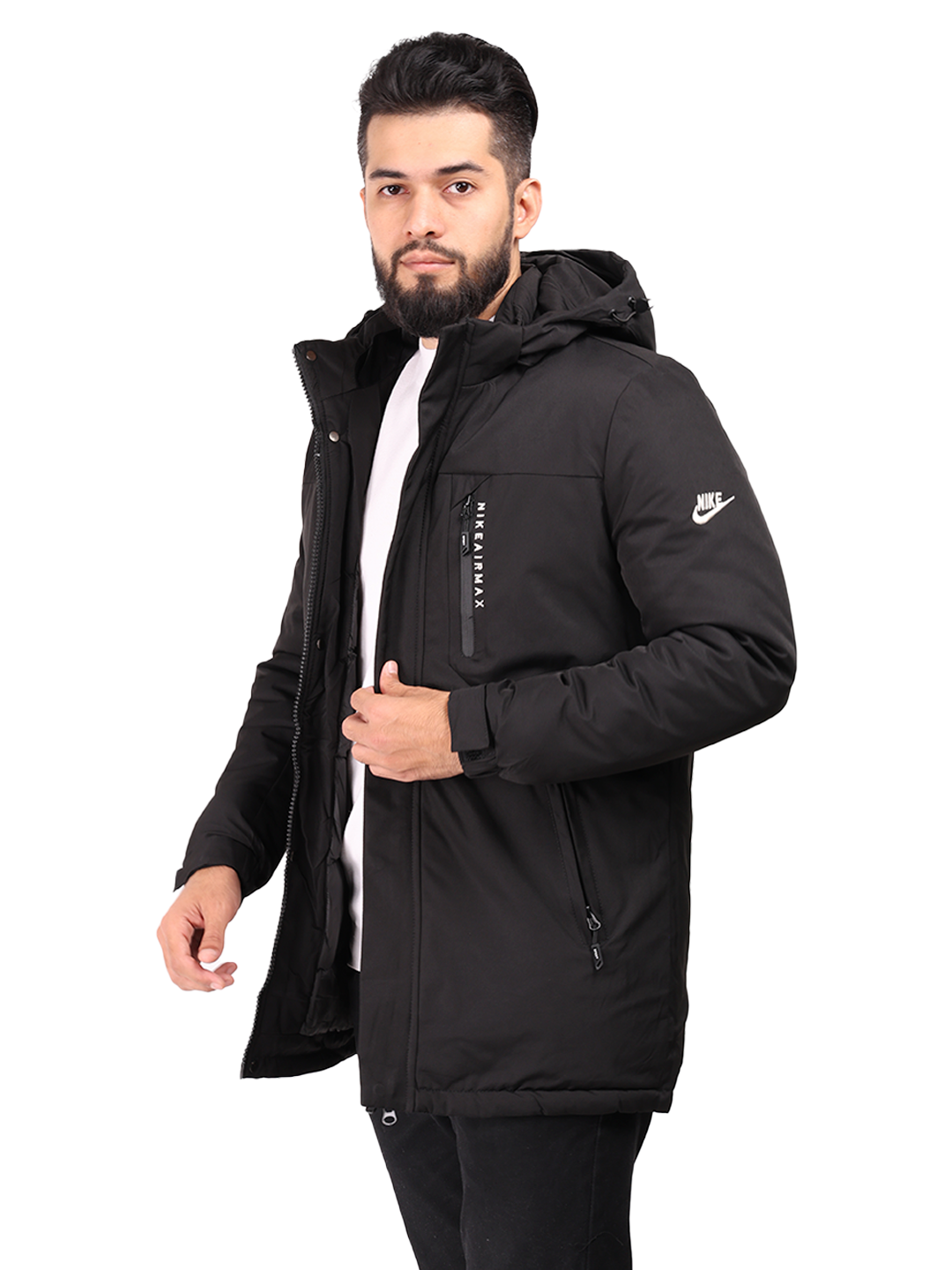 Куртка NIKE, размер 56, красный, зеленый