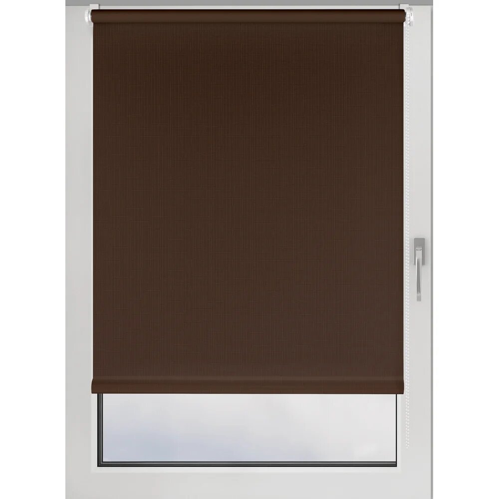 PRAKTO Штора рулонная Shantung 55х160см шоколад 7792638