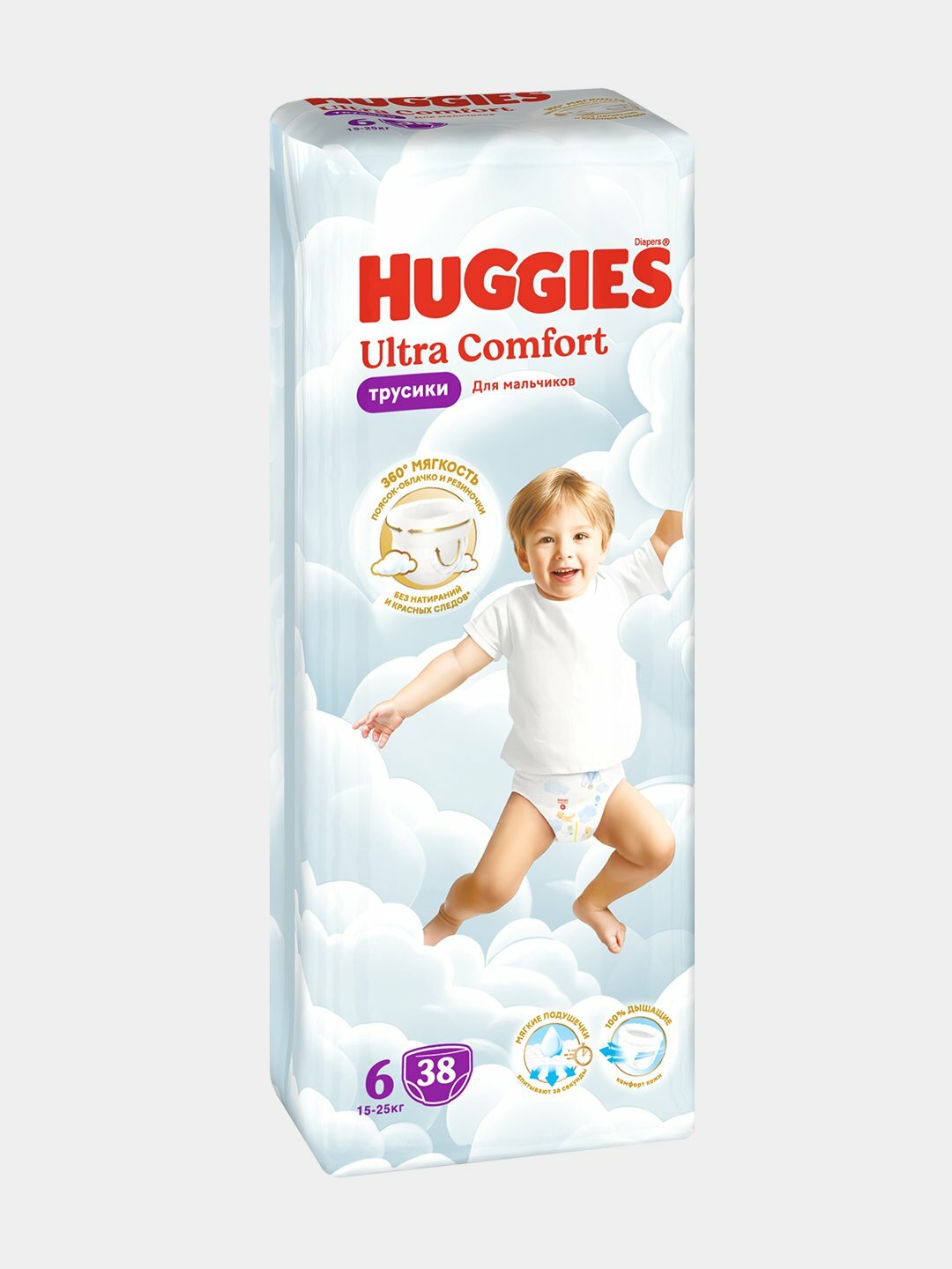 HUGGIES UC PANTS MEGA BOY (6) 38x2 — фото 1