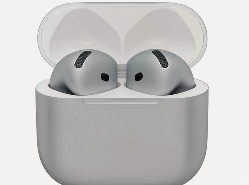 Изображение товара Беспроводные наушники Apple AirPods ANC 4, шумоподавление, серебристые