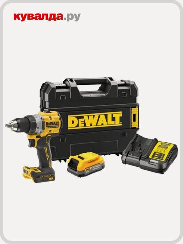 Изображение товара Дрель-шуруповерт аккумуляторная DeWALT DCD 805 E1T