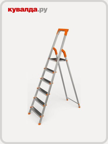 Изображение товара Стремянка стальная Сарайлы-М (Sarayli) Европа 6 ступеней