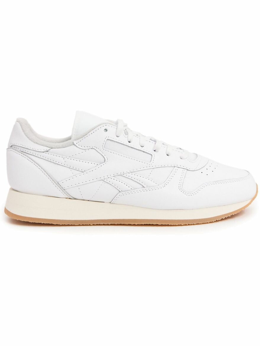 Кроссовки Reebok Classic Leather 1983 Vintage Crepe, полнота F (EU)/ на среднюю стопу, размер 7,5 US, белый