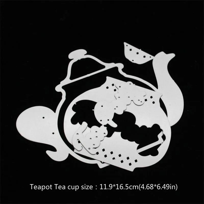 KSCRAFT пресс-форма для скрапбукинга, pattern 1, черный
