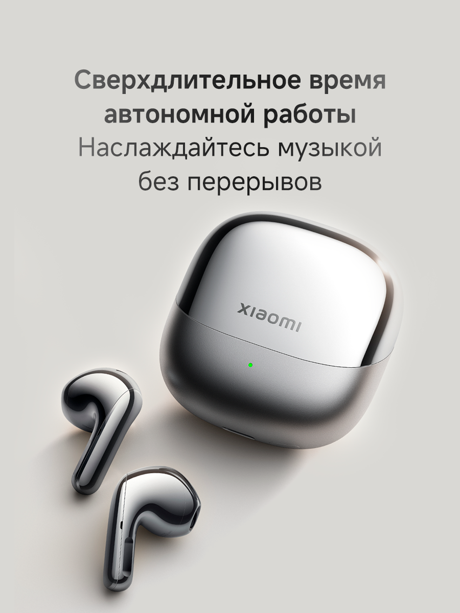 Наушники И Гарнитуры Xiaomi Беспроводные наушники Xiaomi Buds 5 Titan Gray