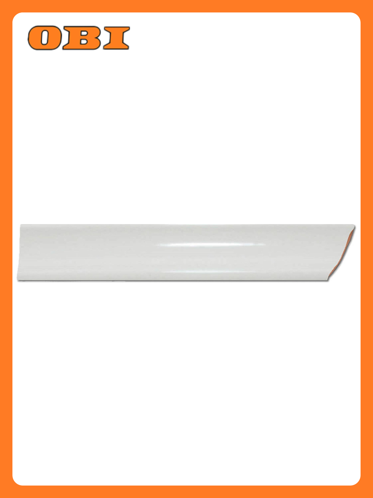 Керамический уголок У02000 белый 20х35 см 1 шт