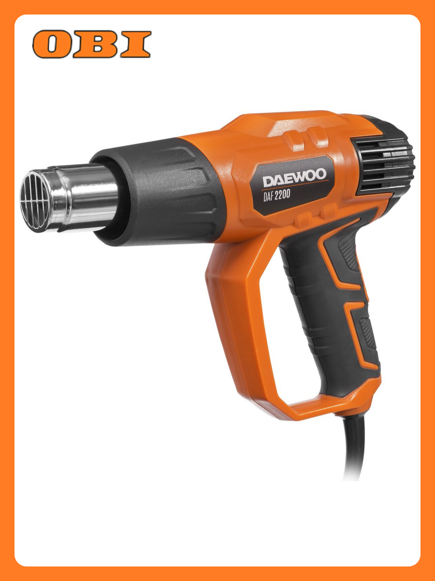 Фен технический DAEWOO DAF 2200 2200 Вт плавная регулировка температуры