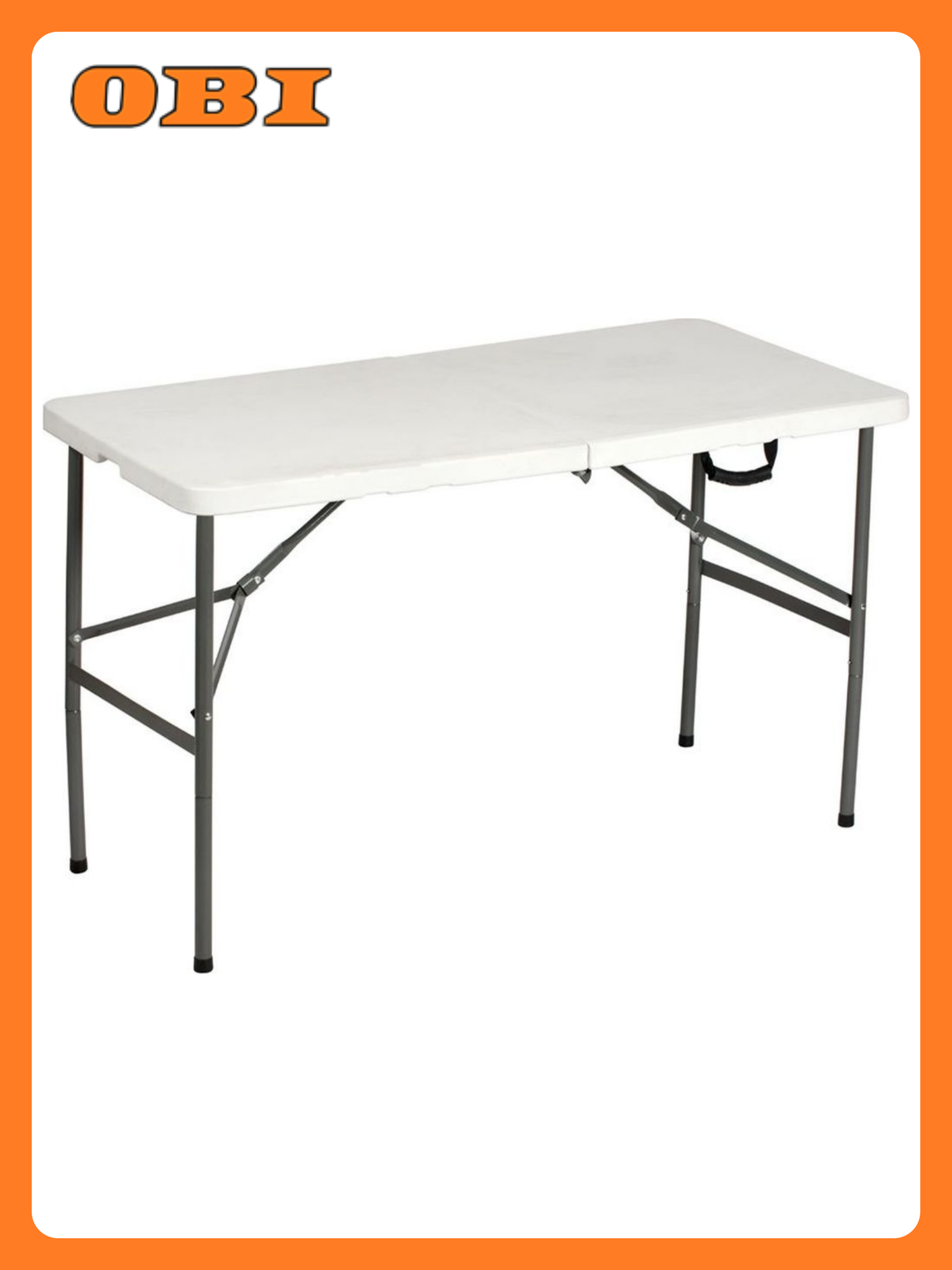 Стол-книжка METMEBEL СТР120 металл пластик белый 121x61x74 см