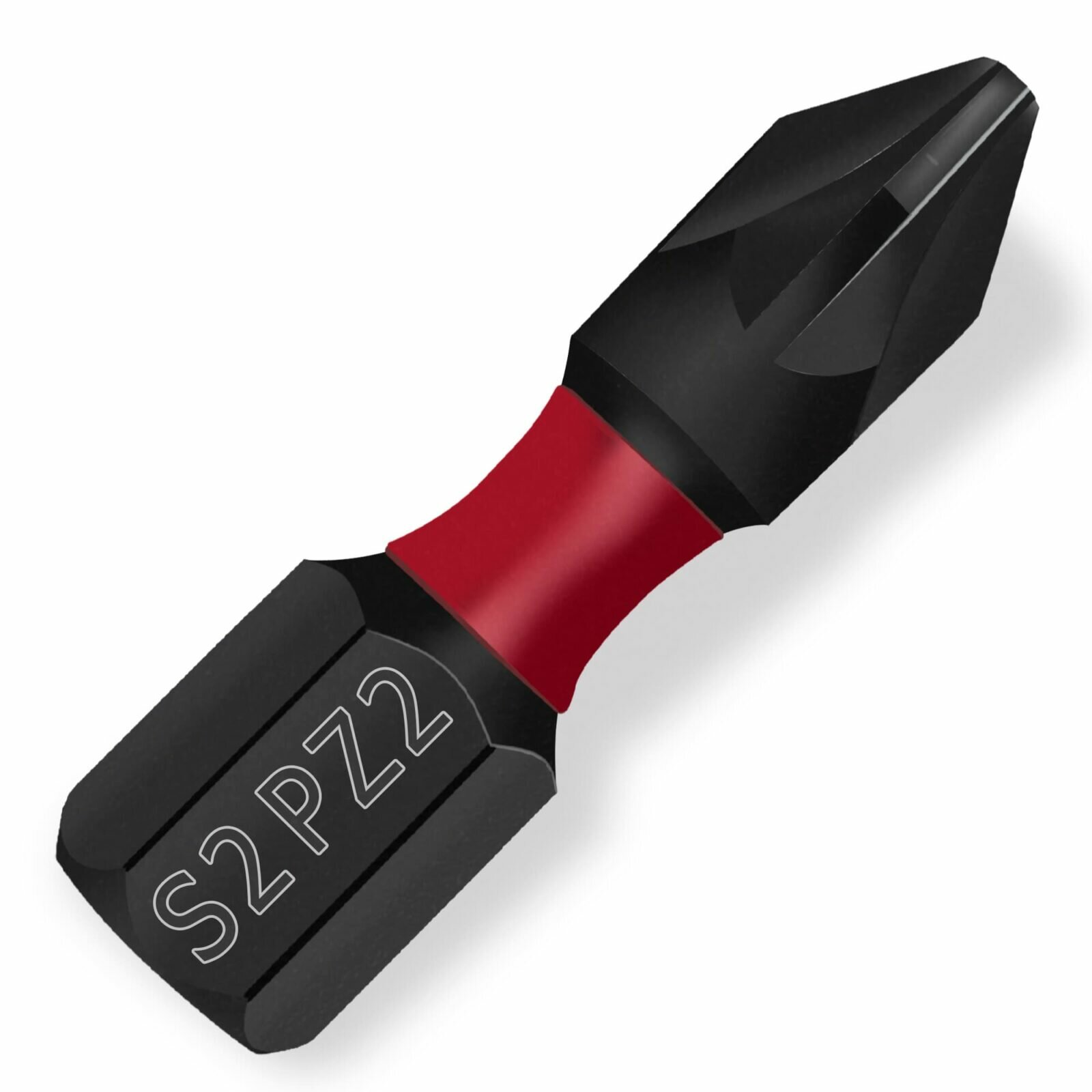 Бита торсионная магнитная PZ2x25 мм набор 10 штук MKSS