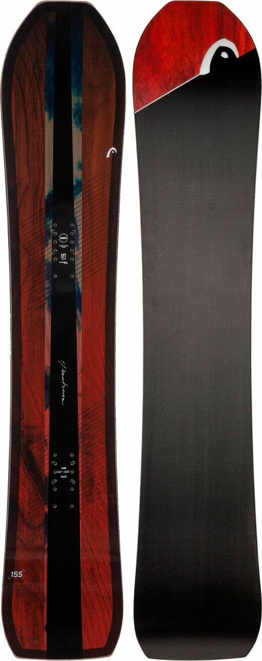 Сноуборд мужской HEAD POWERHOUSE LYT (24/25), Black/черный, 165 см