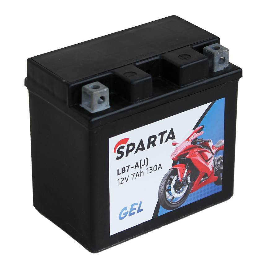 Аккумулятор SPARTA GEL 7 Ач 130 А (70х113х105) обратная полярность