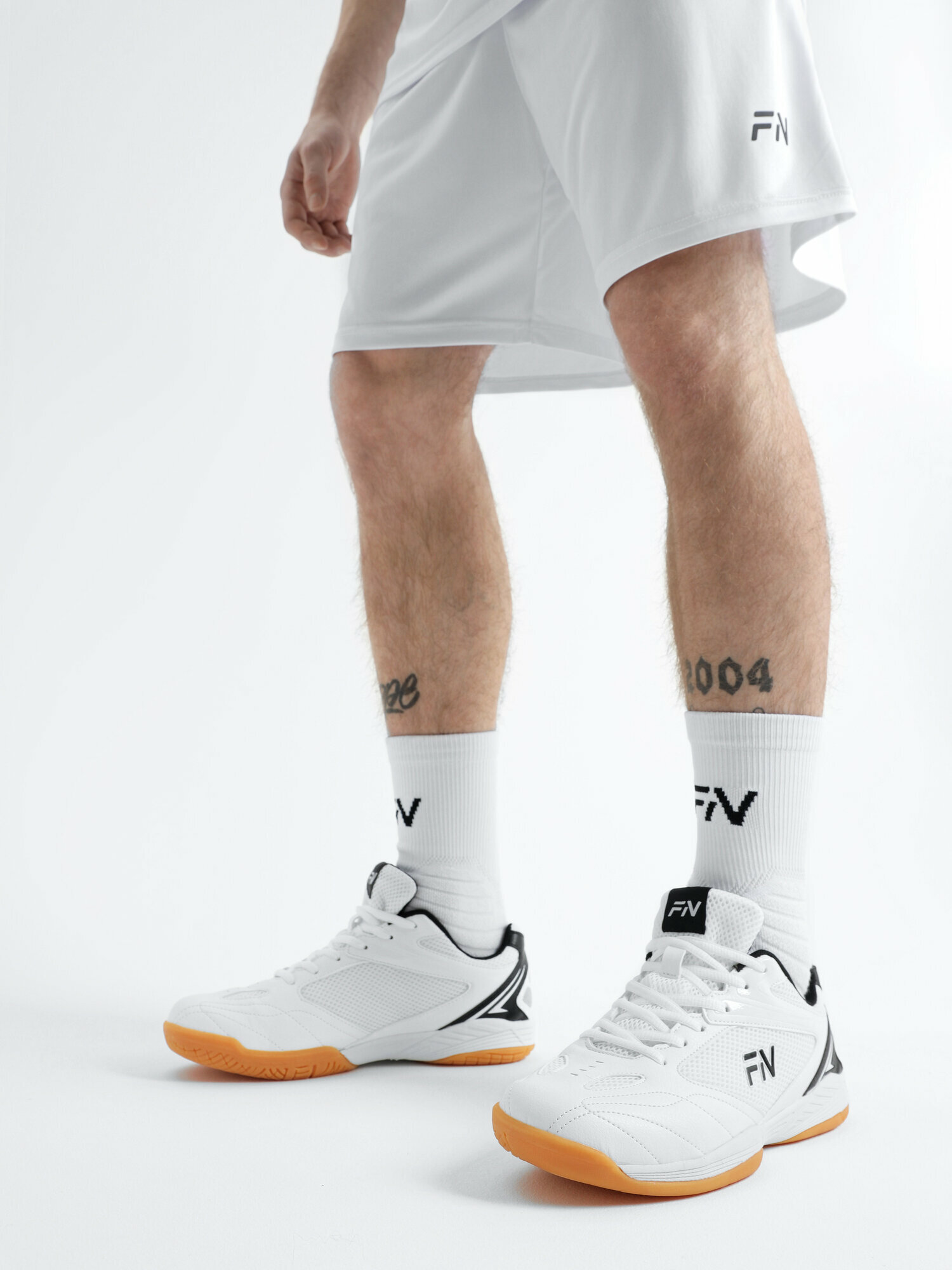 Кроссовки FN Edge, волейбольные кроссовки, полнота F (EU)/ на среднюю стопу, размер 42, белый — фото 1