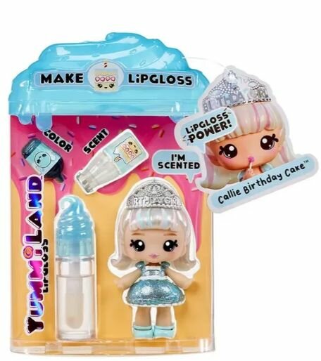 Кукла брелок с блеском для губ/ Келли Yummiland