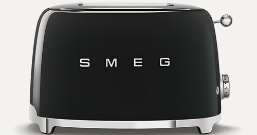 Изображение товара Тостер Smeg TSF01BLEU с подогревом и автоматическим центрированием тостов