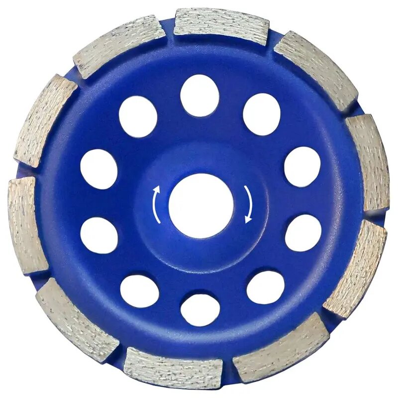 Чашка алмазная однорядная ALTECO 125x22.23x6мм