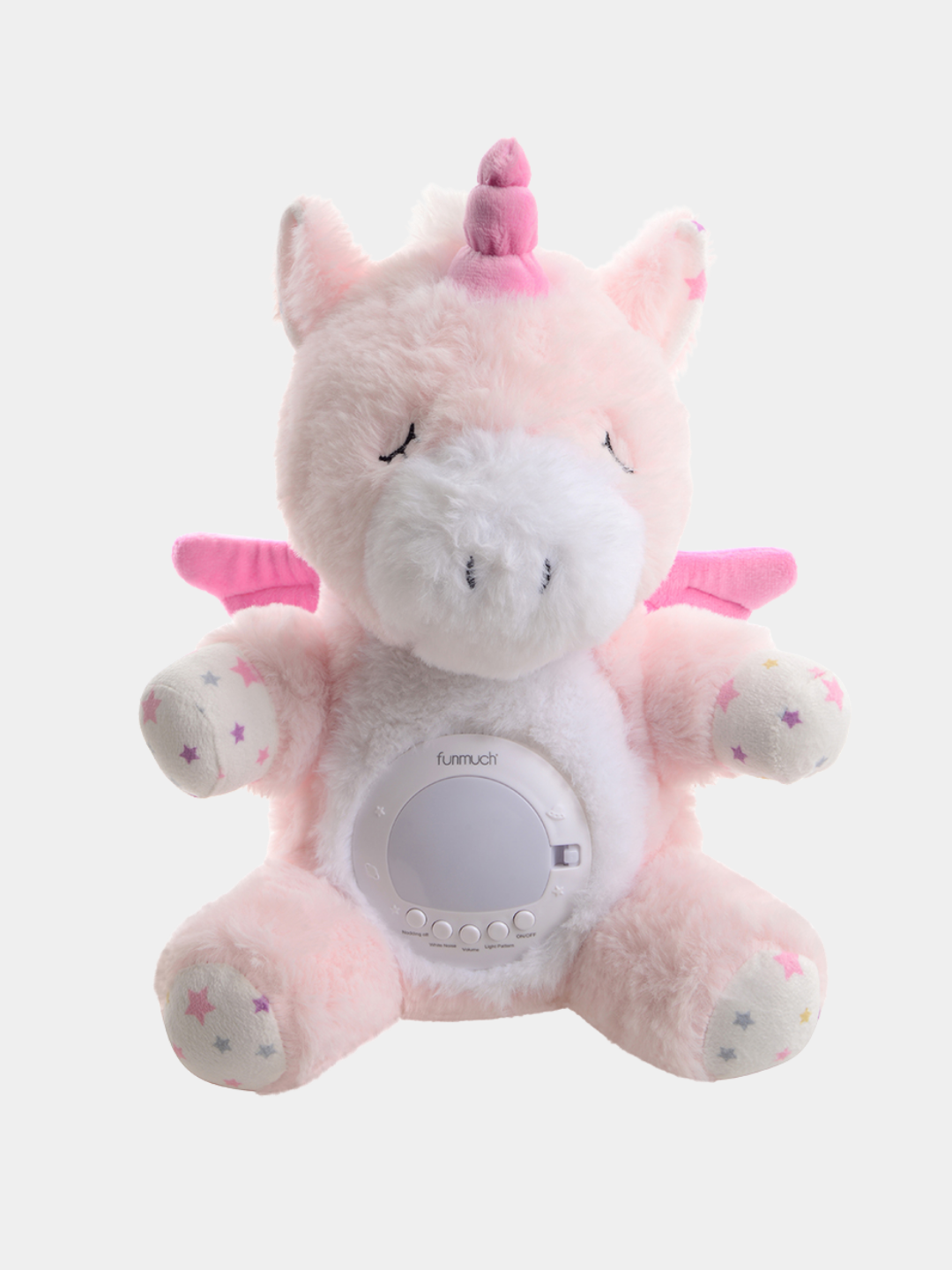 Мягкая игрушка с проектором, ночник, музыкальная игрушка, Единорог — фото 1