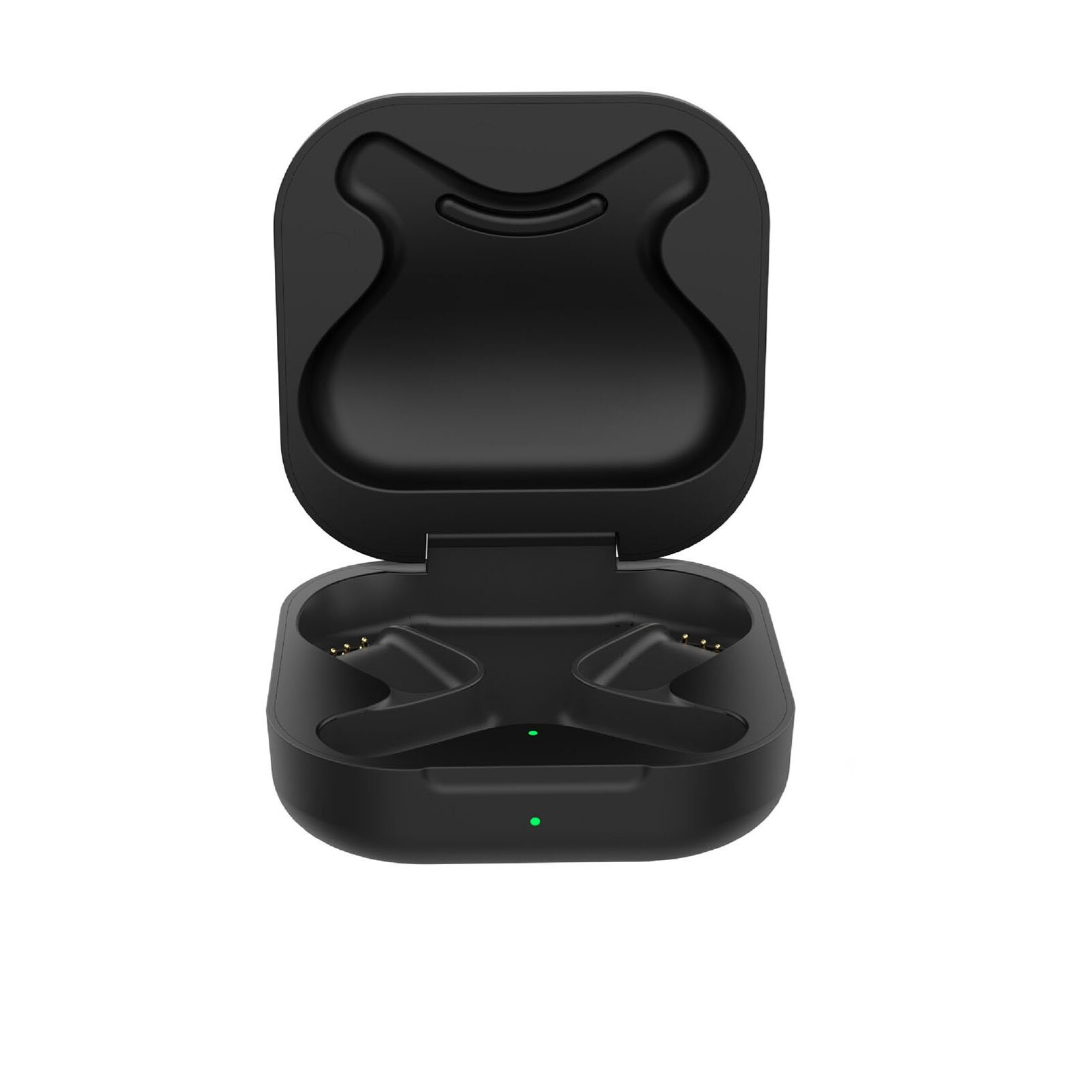 Сменный зарядный кейс для наушников Shokz OpenFit T910, ABS PC, USB C, с LED-индикатором, черный.