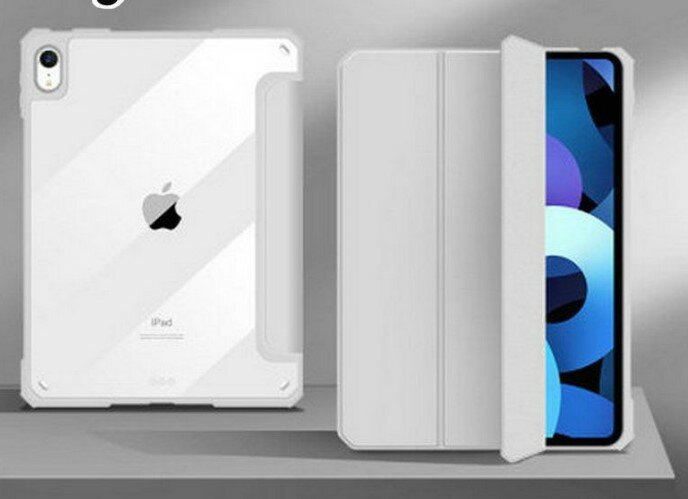 Чехол MyPads книжка для iPad Air 4 10.9 (2020) / iPad Air 5 (2022) - A2324, A2072, A2325, A2316, A2589, A2591 Серый