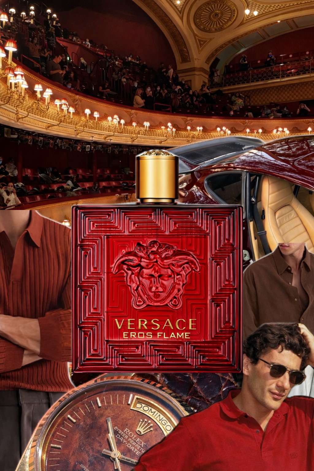 Versace Eros Flame, мужской аромат, парфюмерная вода, пряно-цитрусовый восточный парфюм с высокой стойкостью 100мл.
