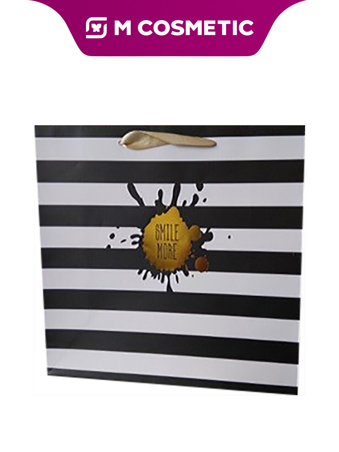 Подарочный пакет МакПейпер BA, премиум-класса, из макпейпера, классический дизайн