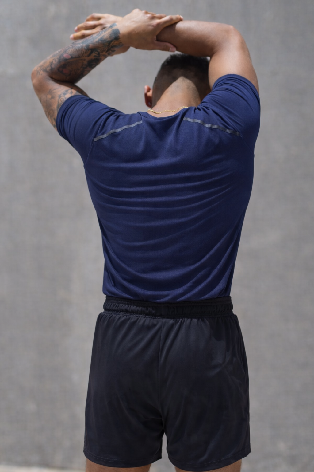 Футболка спортивная NIKE, 1 шт., размер s, dark blue — фото 1