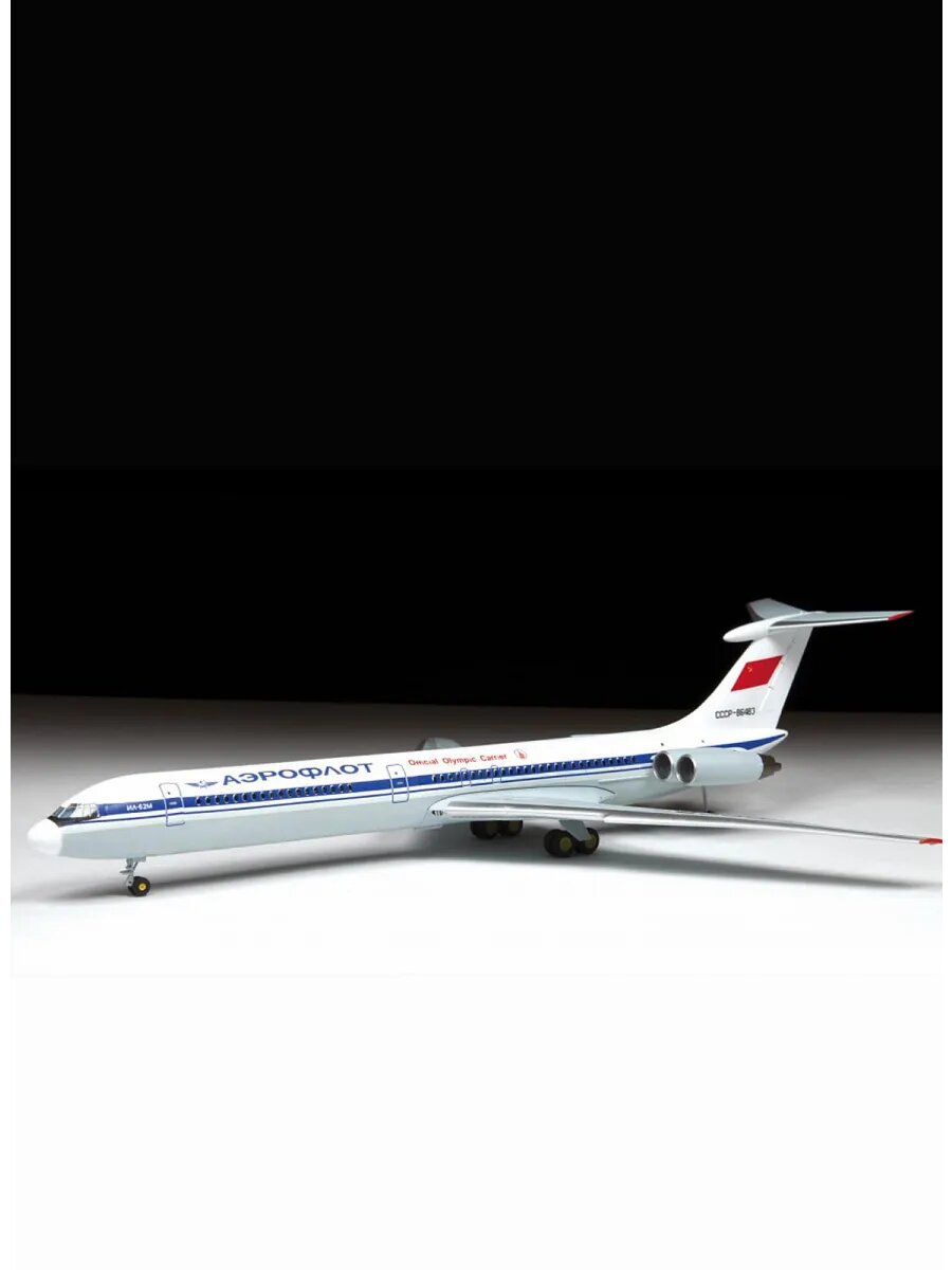 Сборная модель самолет Ил-62М — фото 1