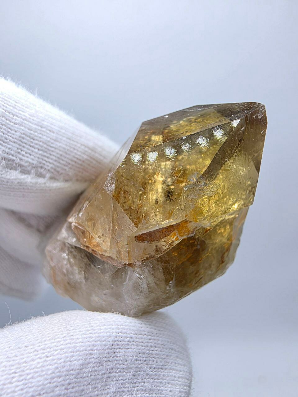 Цитрин кристалл 43 мм, 26 г.