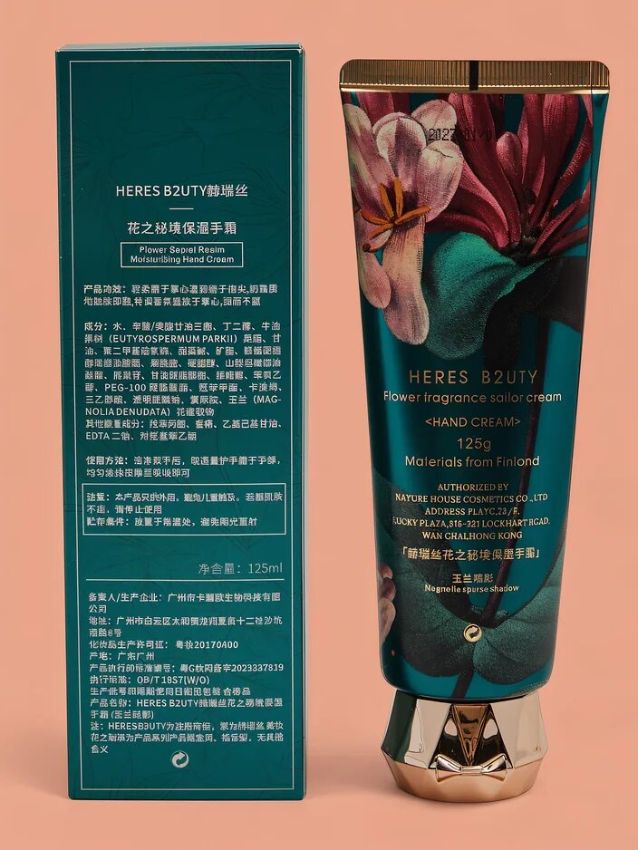 HERES B2UTY NO1 Крем для рук 125 мл — увлажнение, мягкость и забота о коже рук каждый день