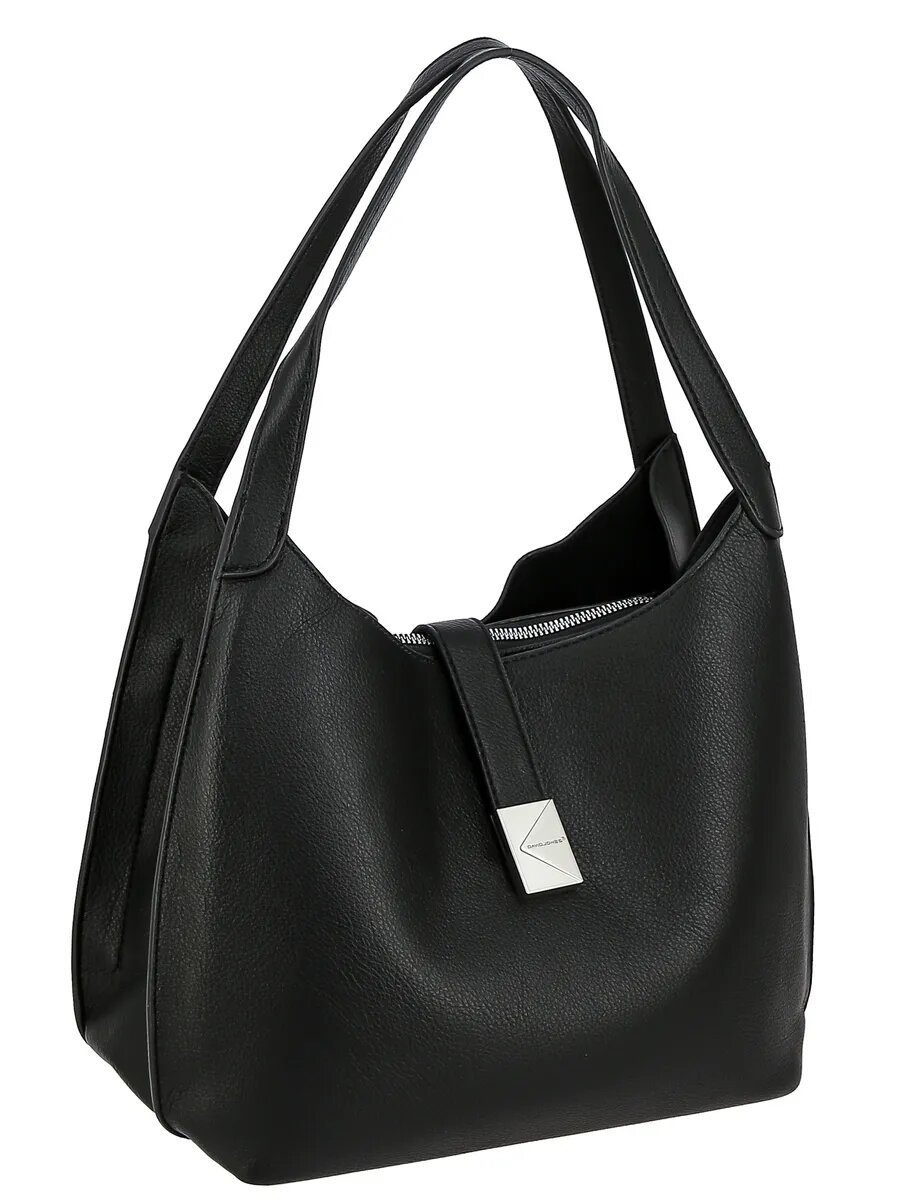 Сумка тоут DAVID JONES, черный — фото 1