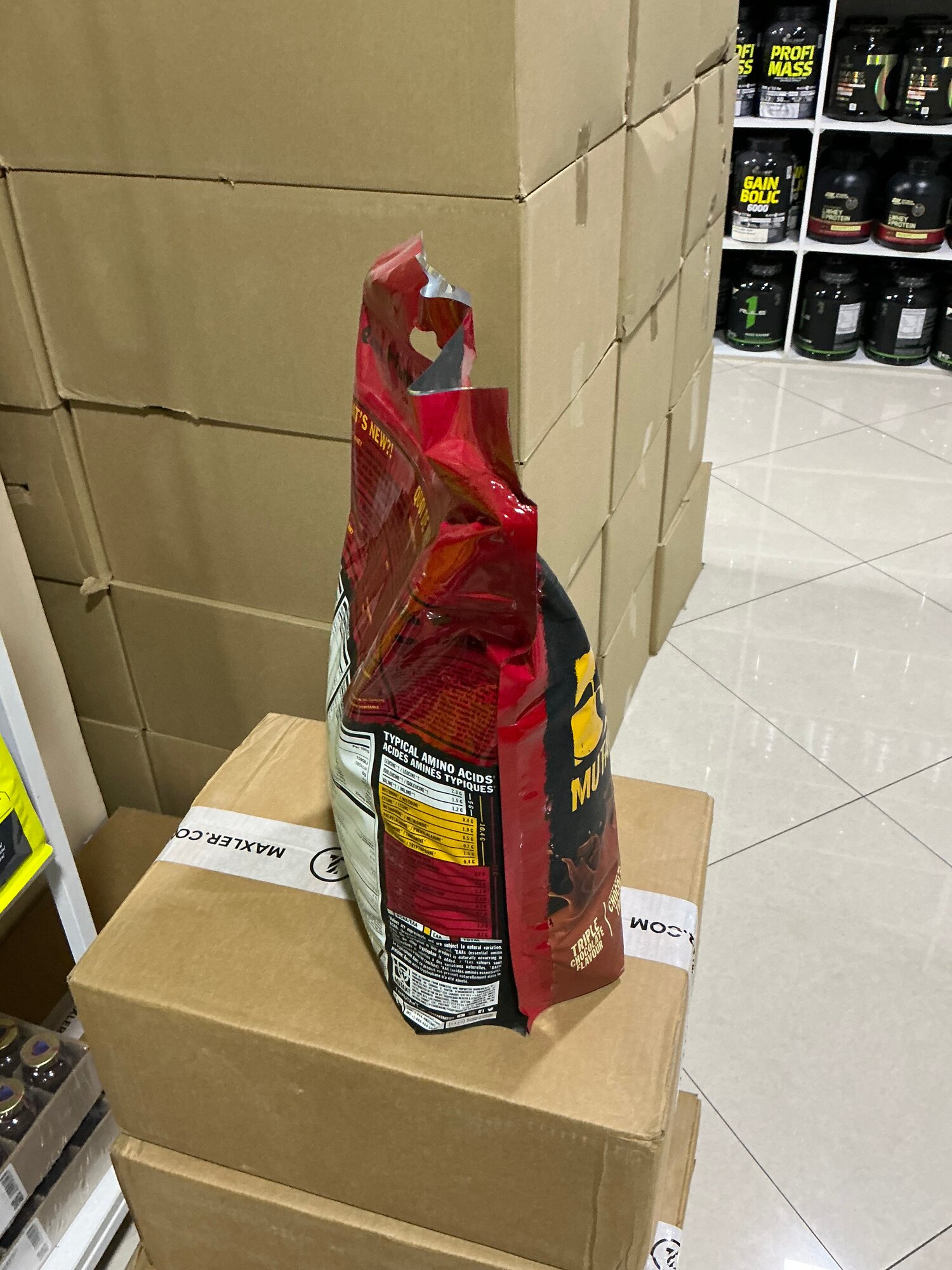 Mutant Whey 4,54kg тройной шоколад протеин для набора мыщц — фото 1