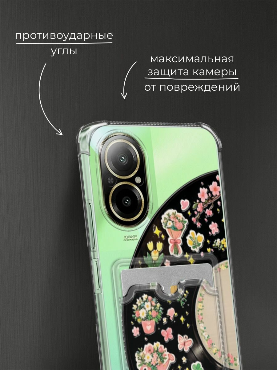 Чехол на Реалми C67 4G с картой — фото 1