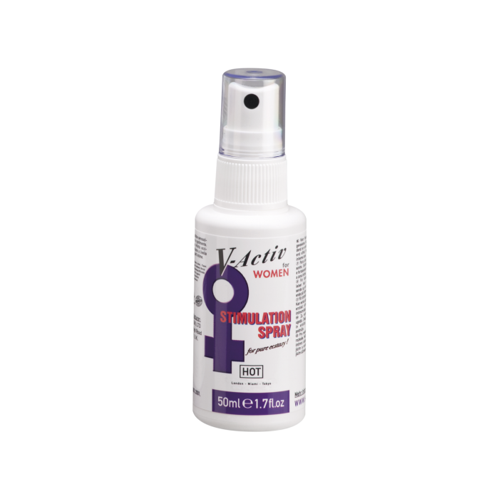 Спрей стимулирующий для женщин V-Activ "STIMULATION SPRAY" для яркого оргазма и чувственности, флакон 50 мл