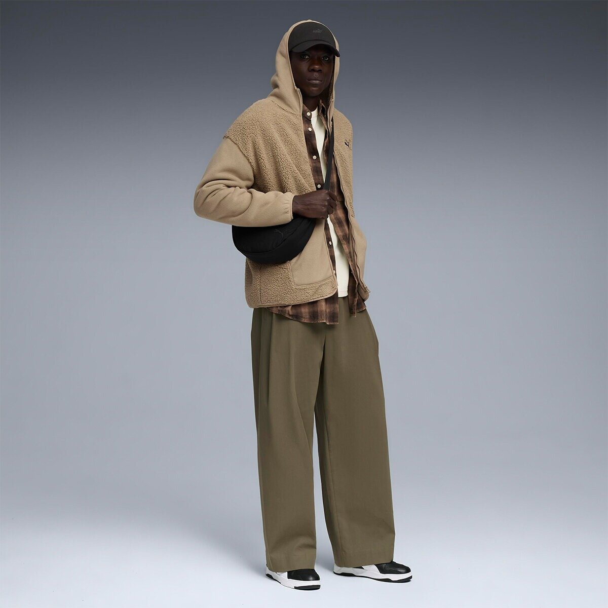 Толстовка PUMA ESS ELEVATED, размер M, , коричневый — фото 1