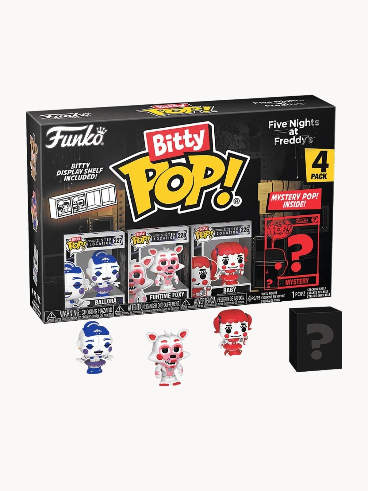 Набор фигурок Funko POP! Bitty Five Nights at Freddy’s - Ballora 73044 Баллора — купить в интернет-магазине Яндекс Маркет