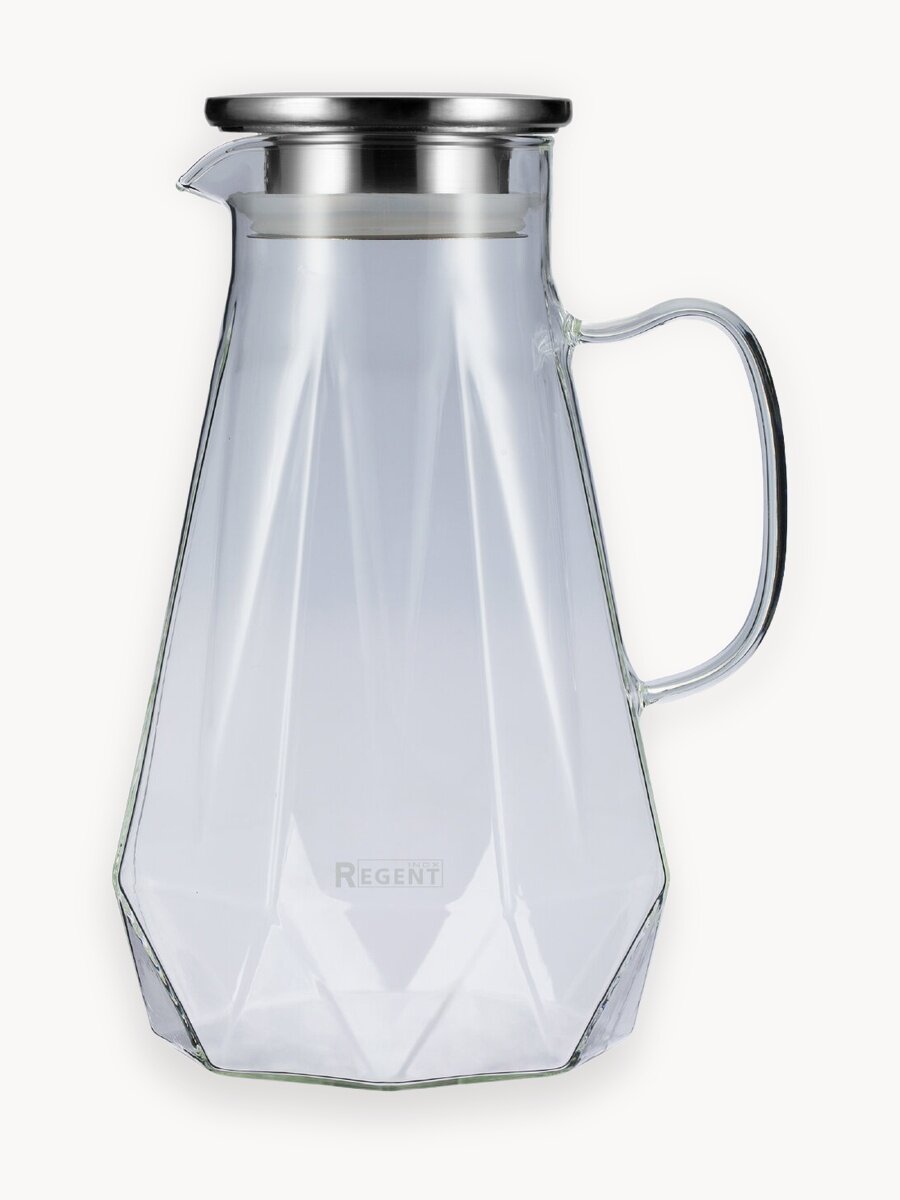 Кувшин для воды Regent Inox, графин с фильтром 2 л Linea FRANCO