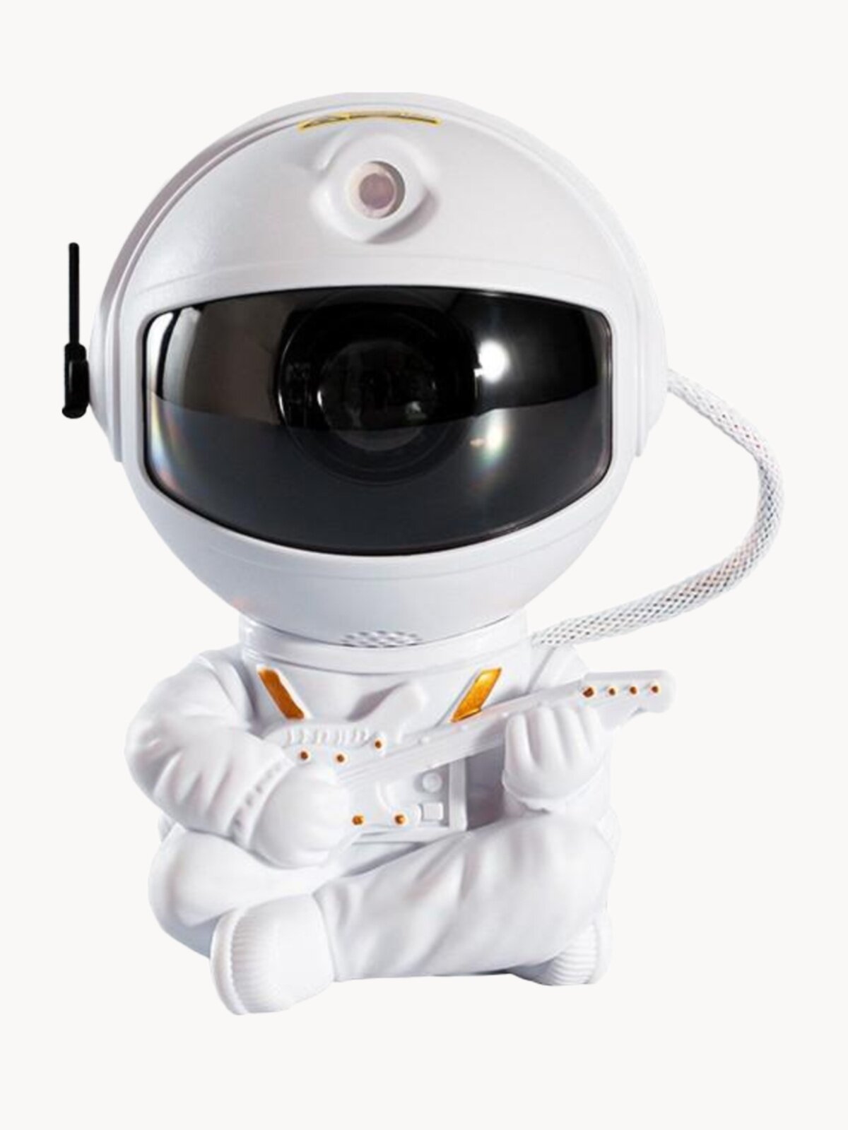 Детский лазерный ночник проектор "Космос" с пультом, звездное небо, 3D космический ночник, фигурка космонавт, астронавт гитара