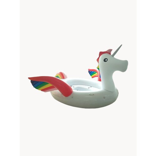 Надувная кровать Единорог для 4 человек 350x310x200 см 21361₽