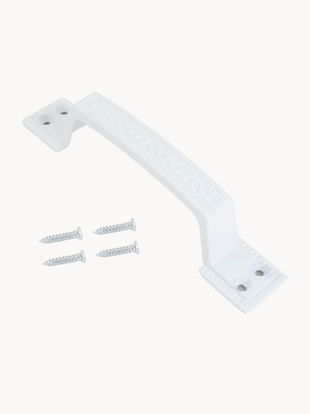 Ручка-скоба дверная белая стандарт РС 100