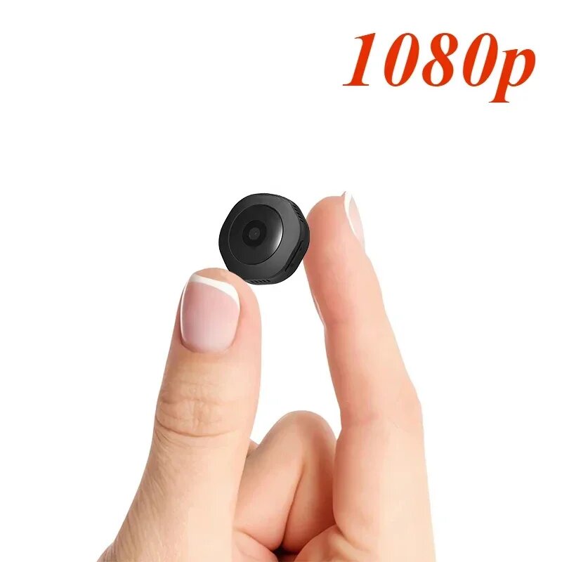Мини-камера IP H6 HD 1080P Скрытая маленькая нянинская камера Запись видео и звука Внутренняя портативная камера видеонаблюдения для дома и офиса-H6 1080P