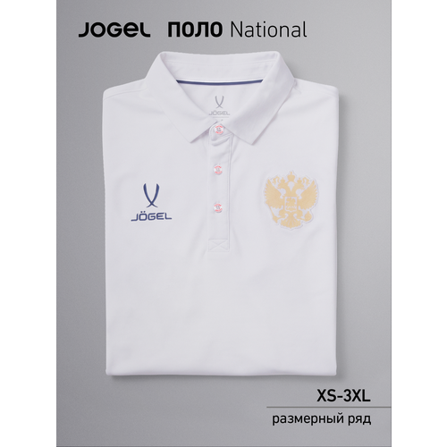 фото Футболка спортивная jogel, размер m, белый,