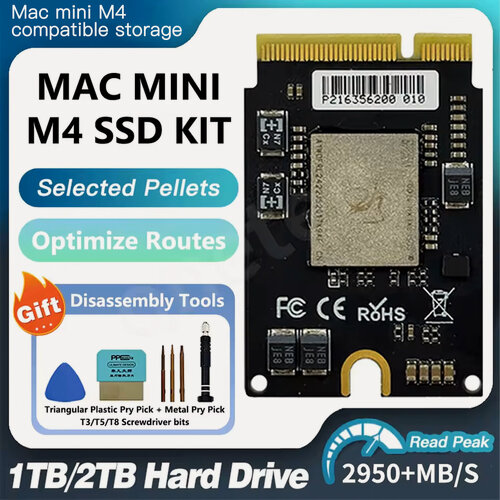 Изображение товара Внешний SSD для Mac Mini M4: собираем быстрый накопитель на 1TB своими руками