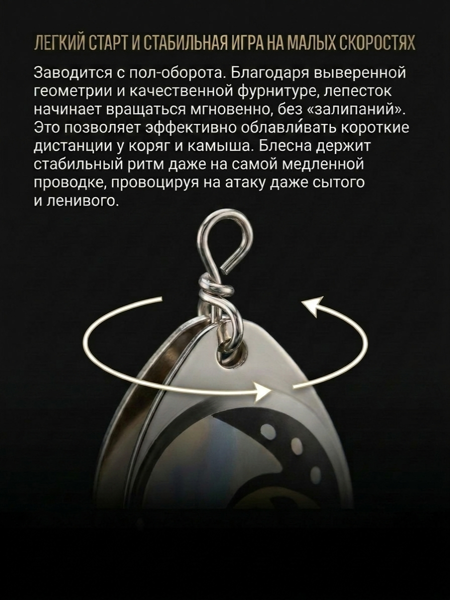Набор блесен / Вертушки 30 шт / Набор для рыбалки / Подарочный кейс / блесна для рыбалки — фото 1