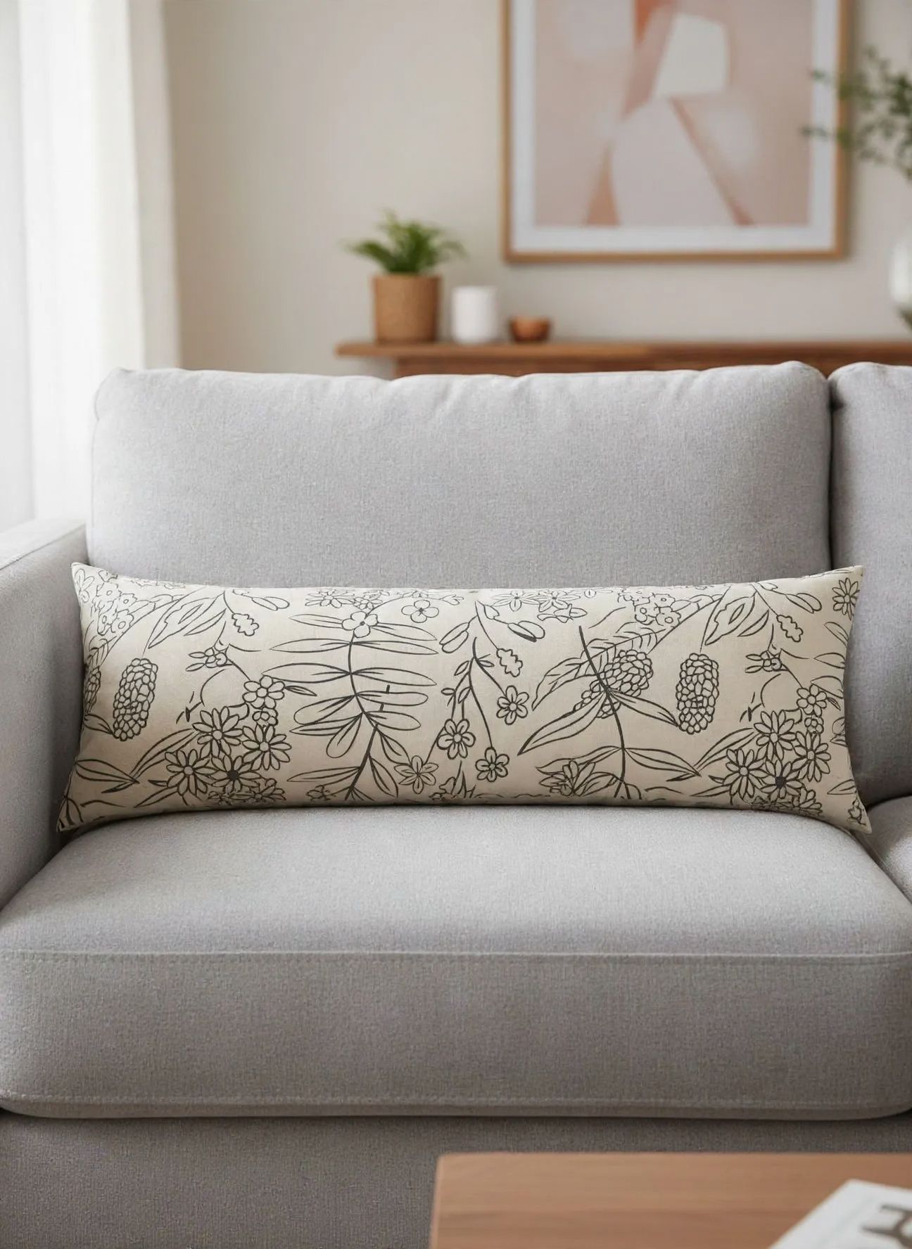 Наволочка на молнии 20х110см